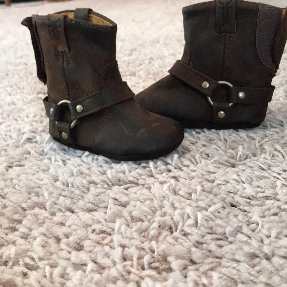 Baby Frye boots! Size 1. Barely used, in box.